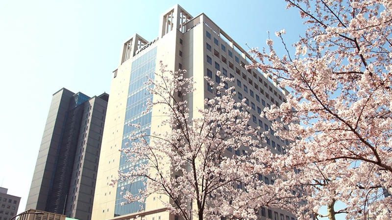 共立女子大学・共立女子短期大の校舎風景