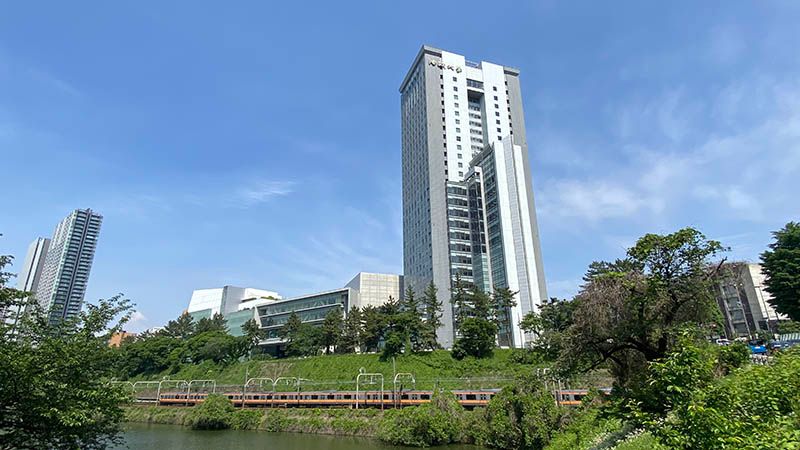 法政大学の校舎風景